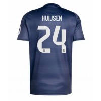 Real Madrid Dean Huijsen #24 Vonkajší futbalový dres 2025-26 Krátky Rukáv